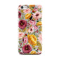 Pink and Mustard Floral Apple iPhone 5c Case