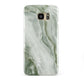 Pistachio Green Marble Samsung Galaxy S7 Edge Case