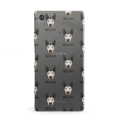 Pitsky Icon with Name Sony Xperia Case