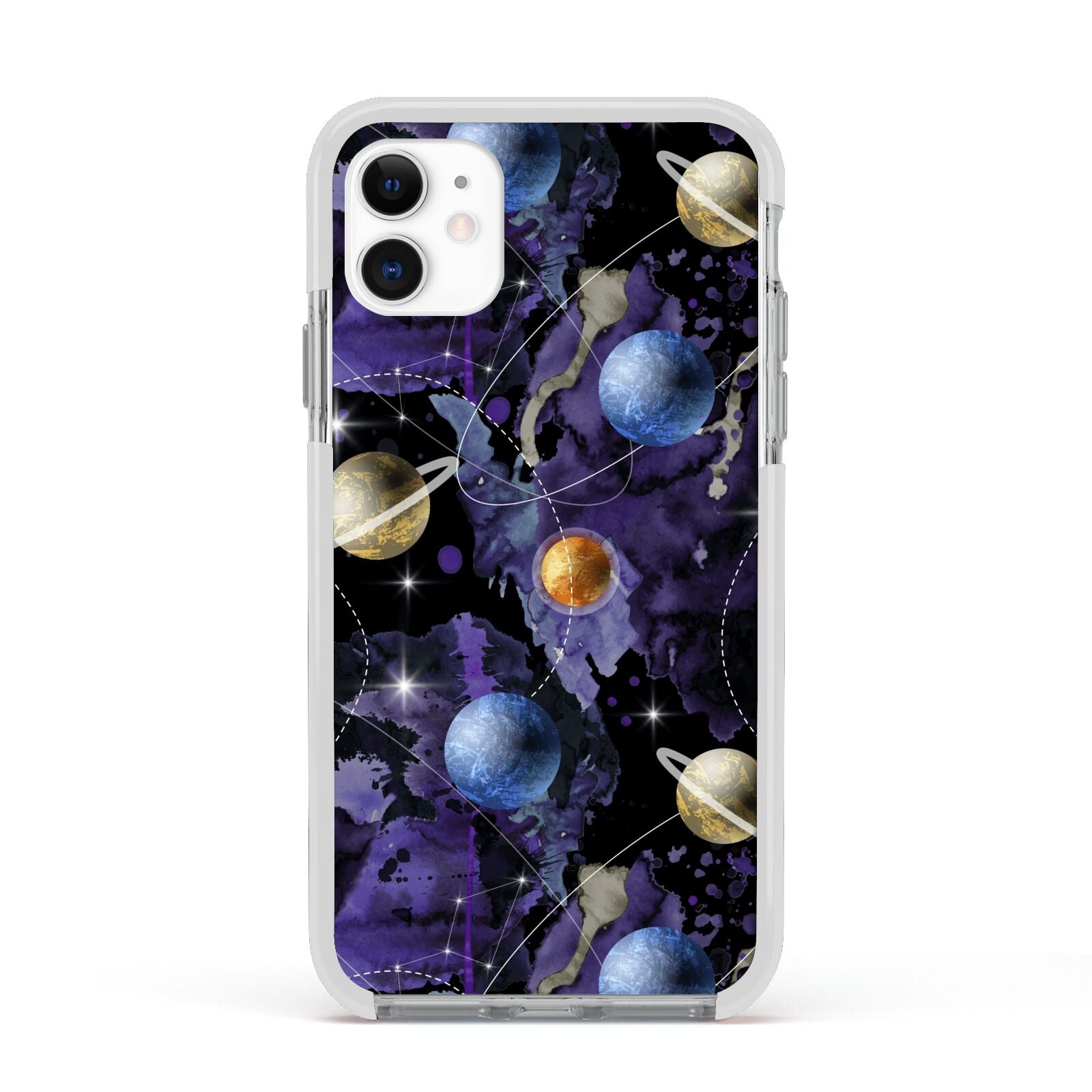 Planet Apple iPhone 11 in White with White Impact Case