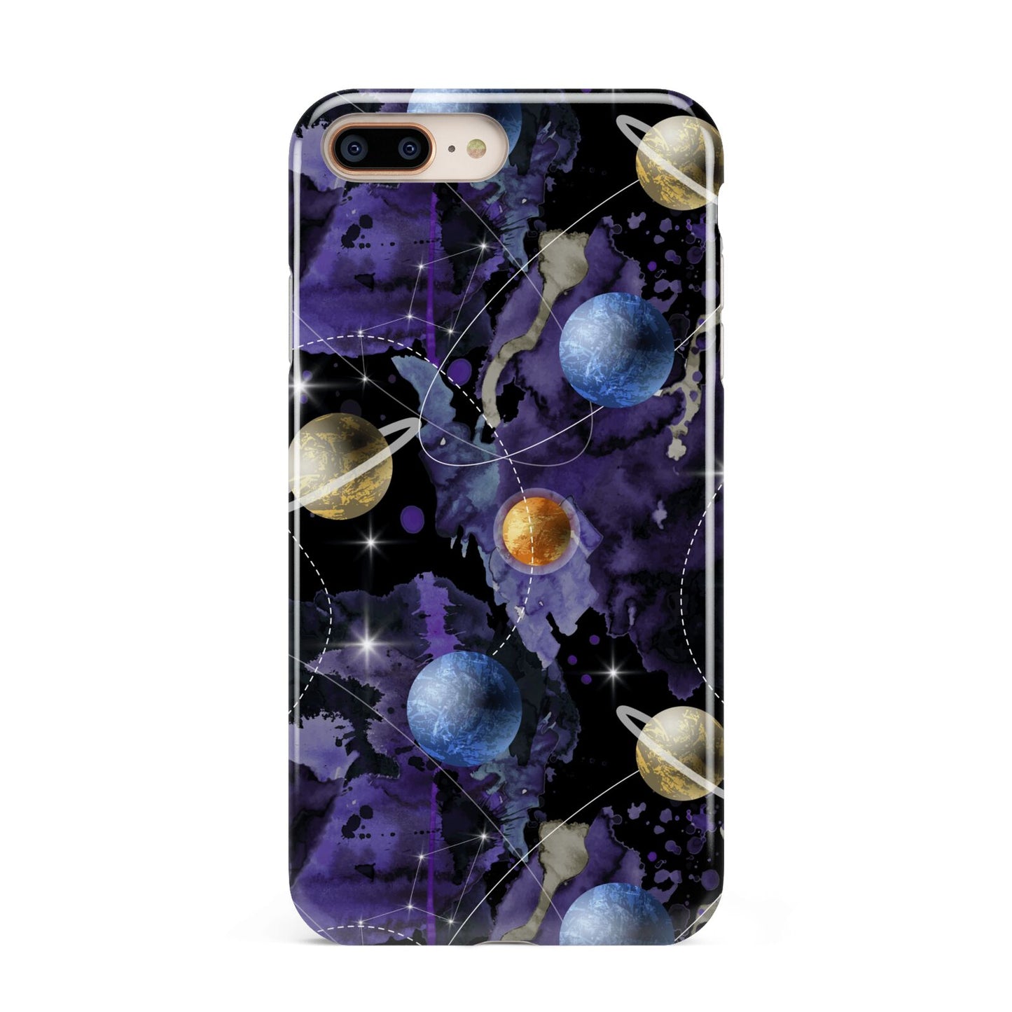 Planet Apple iPhone 7 8 Plus 3D Tough Case