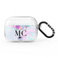 Planet Balloons with Initials AirPods Pro Clear Case