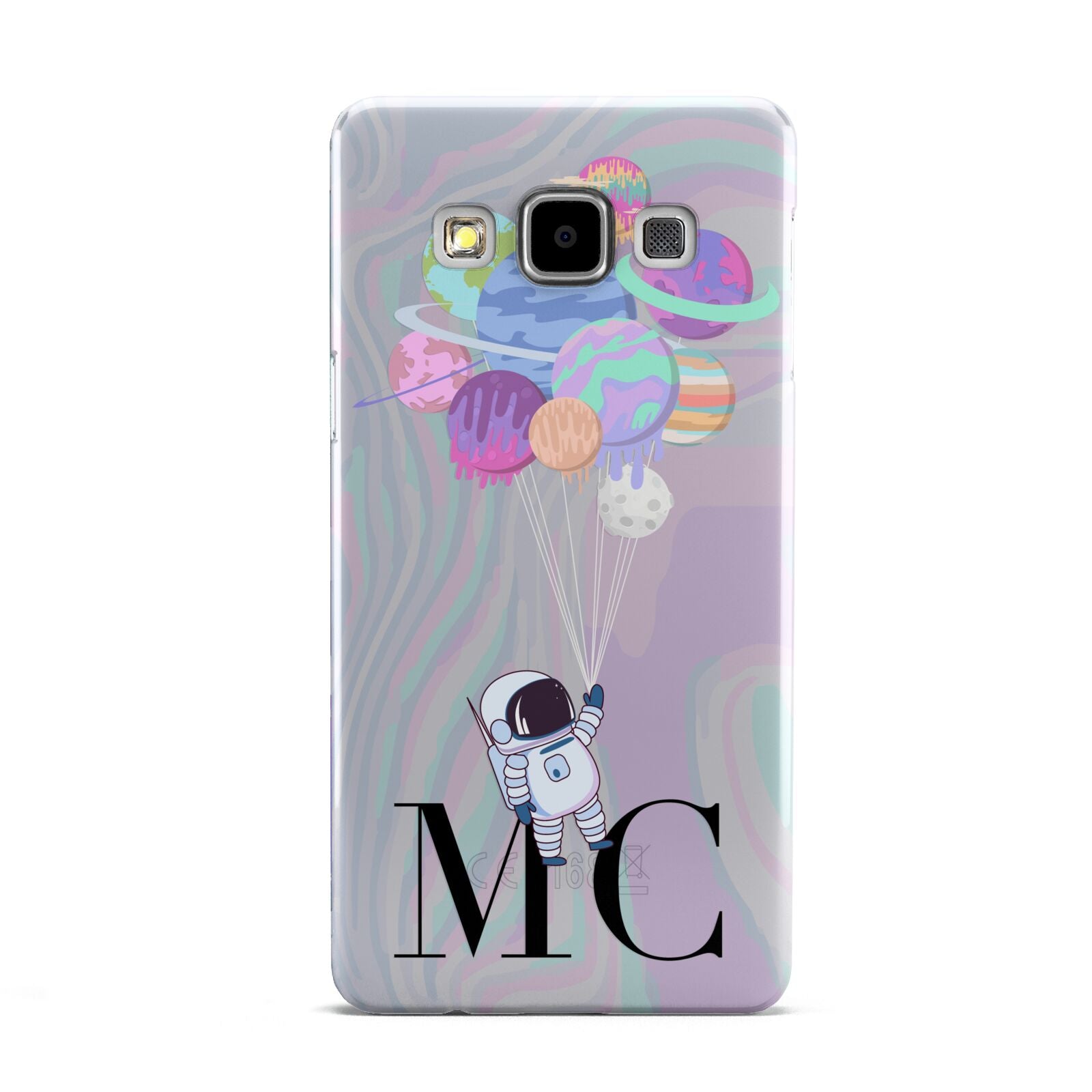 Planet Balloons with Initials Samsung Galaxy A5 Case