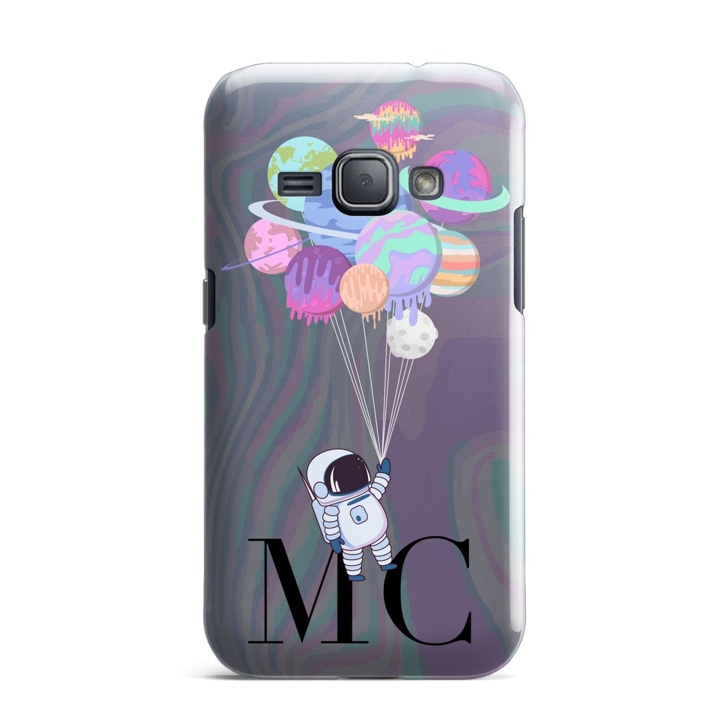 Planet Balloons with Initials Samsung Galaxy J1 2016 Case