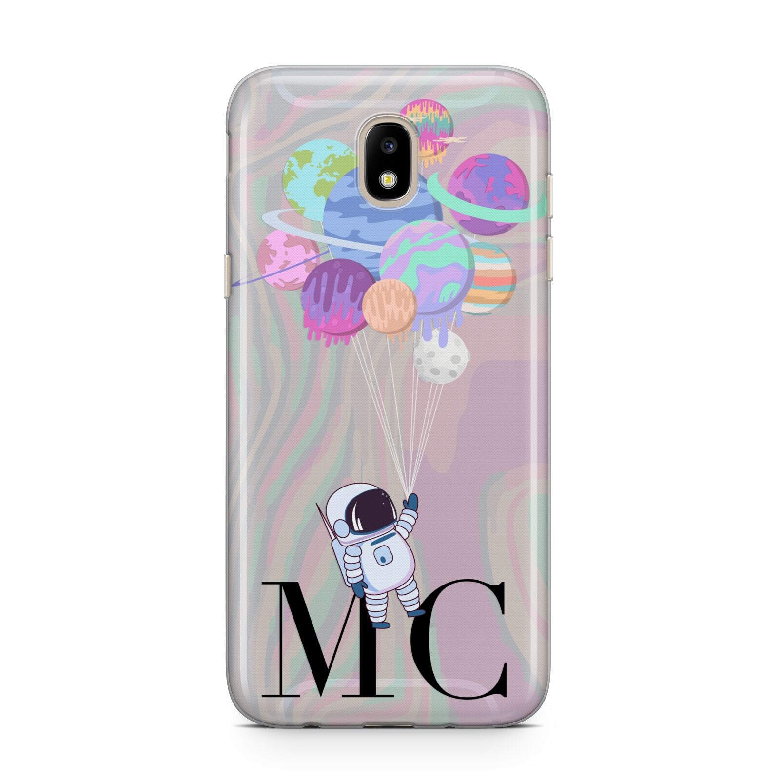 Planet Balloons with Initials Samsung J5 2017 Case