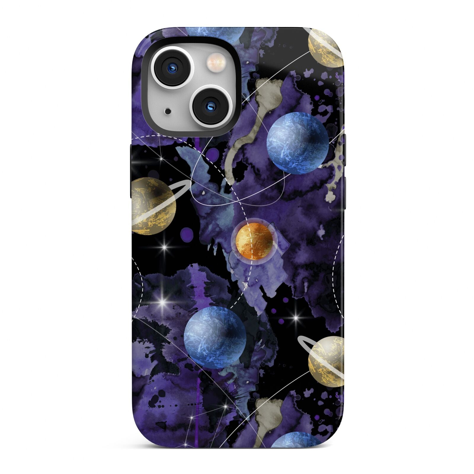 Planet iPhone 13 Mini Full Wrap 3D Tough Case