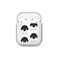 Plott Hound Icon with Name AirPods Case