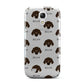 Plott Hound Icon with Name Samsung Galaxy S4 Mini Case