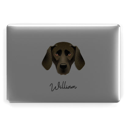 Plott Hound Personalised Apple MacBook Case