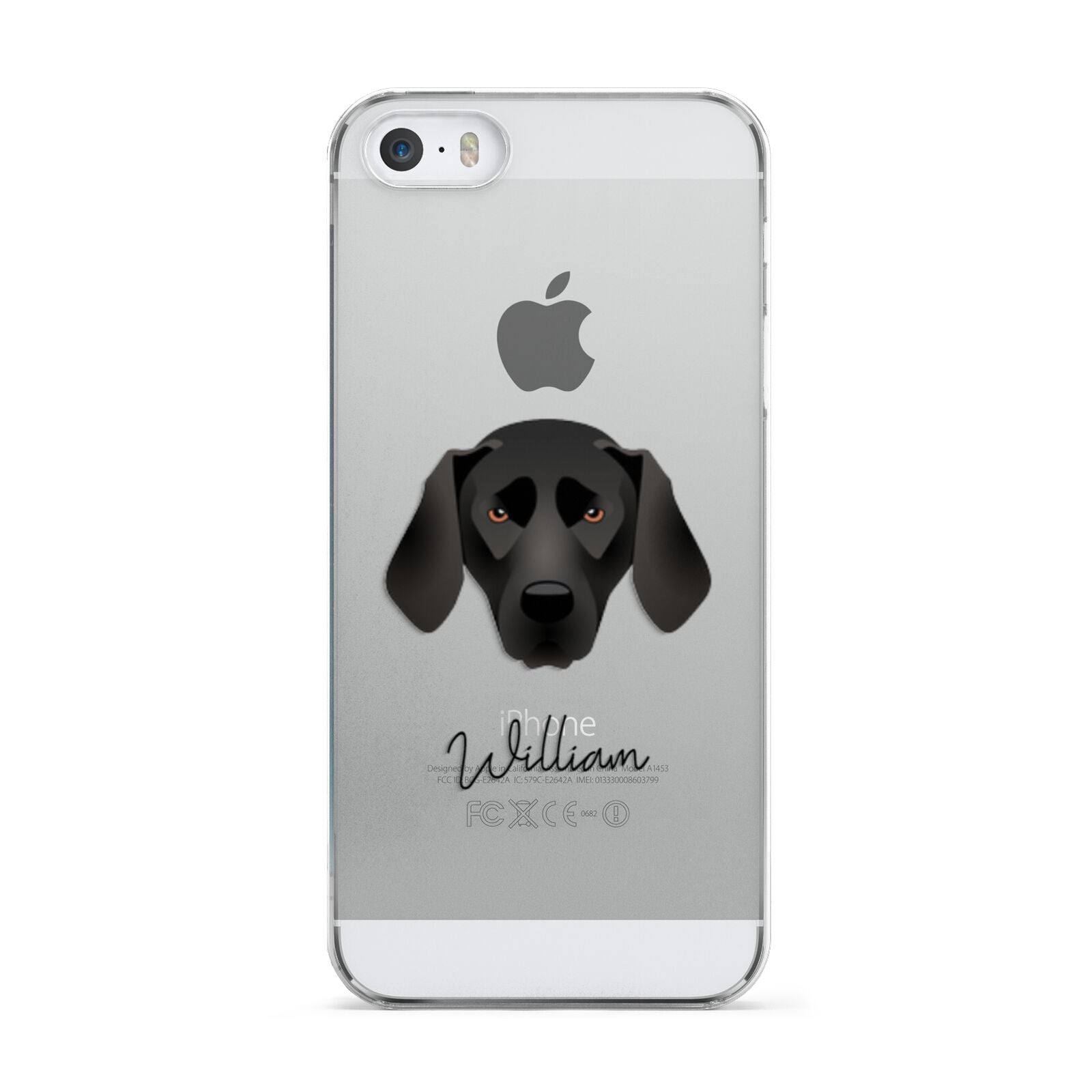 Plott Hound Personalised Apple iPhone 5 Case