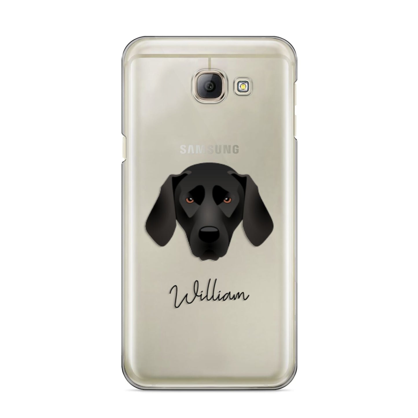 Plott Hound Personalised Samsung Galaxy A8 2016 Case