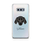 Plott Hound Personalised Samsung Galaxy S10E Case