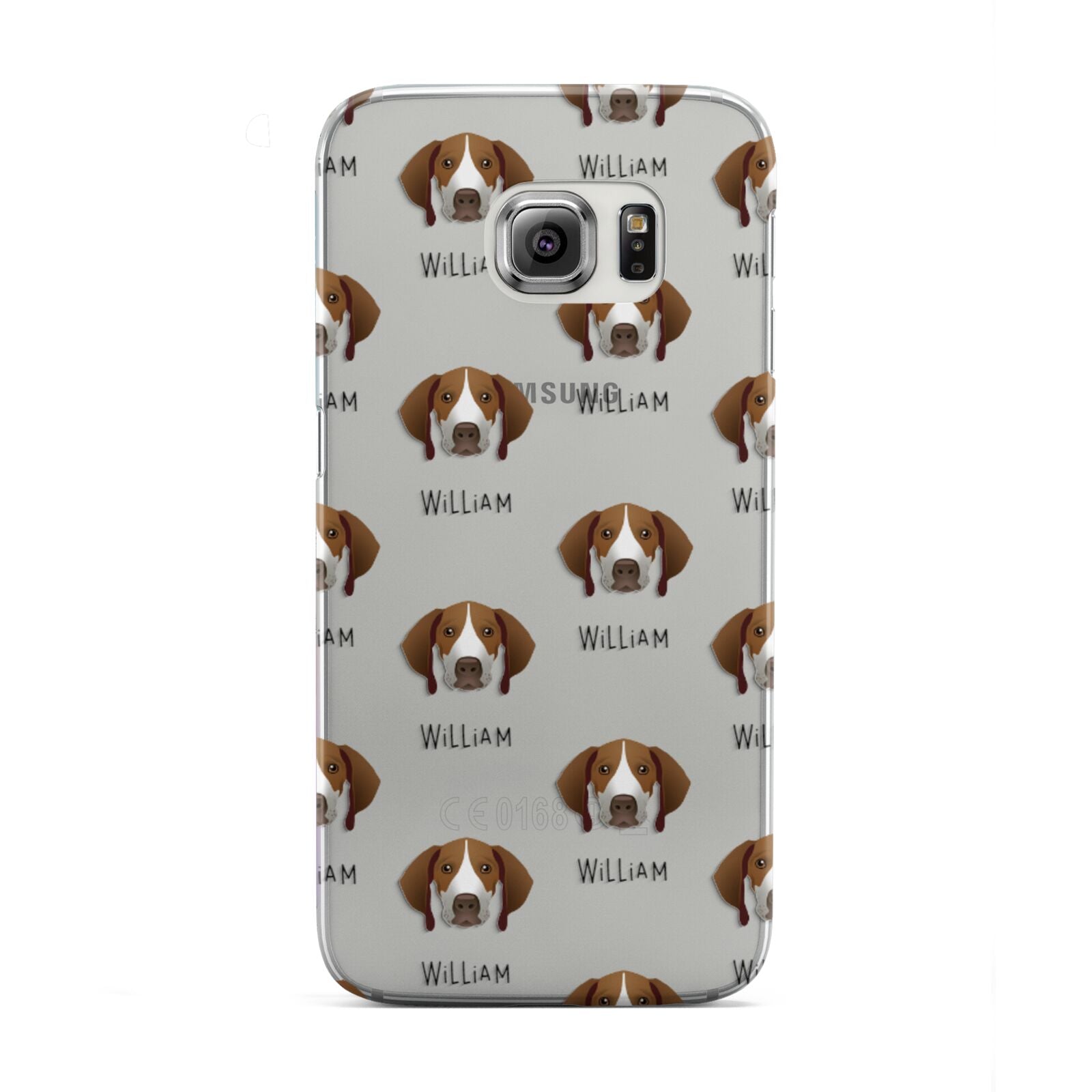 Pointer Icon with Name Samsung Galaxy S6 Edge Case