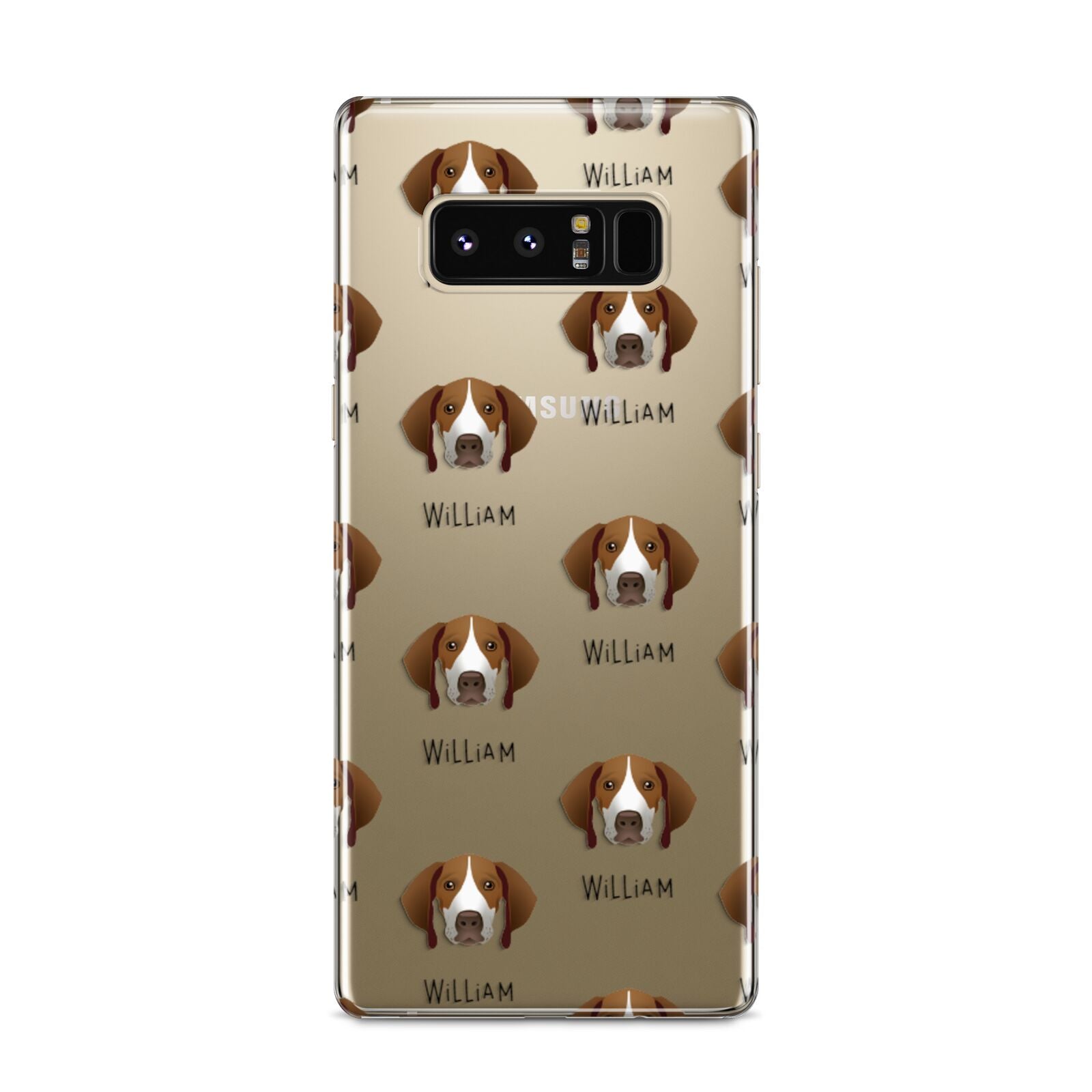 Pointer Icon with Name Samsung Galaxy S8 Case