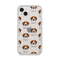 Pointer Icon with Name iPhone 14 Plus Clear Tough Case Starlight