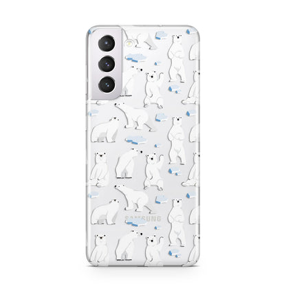 Polar Bear Samsung S21 Case