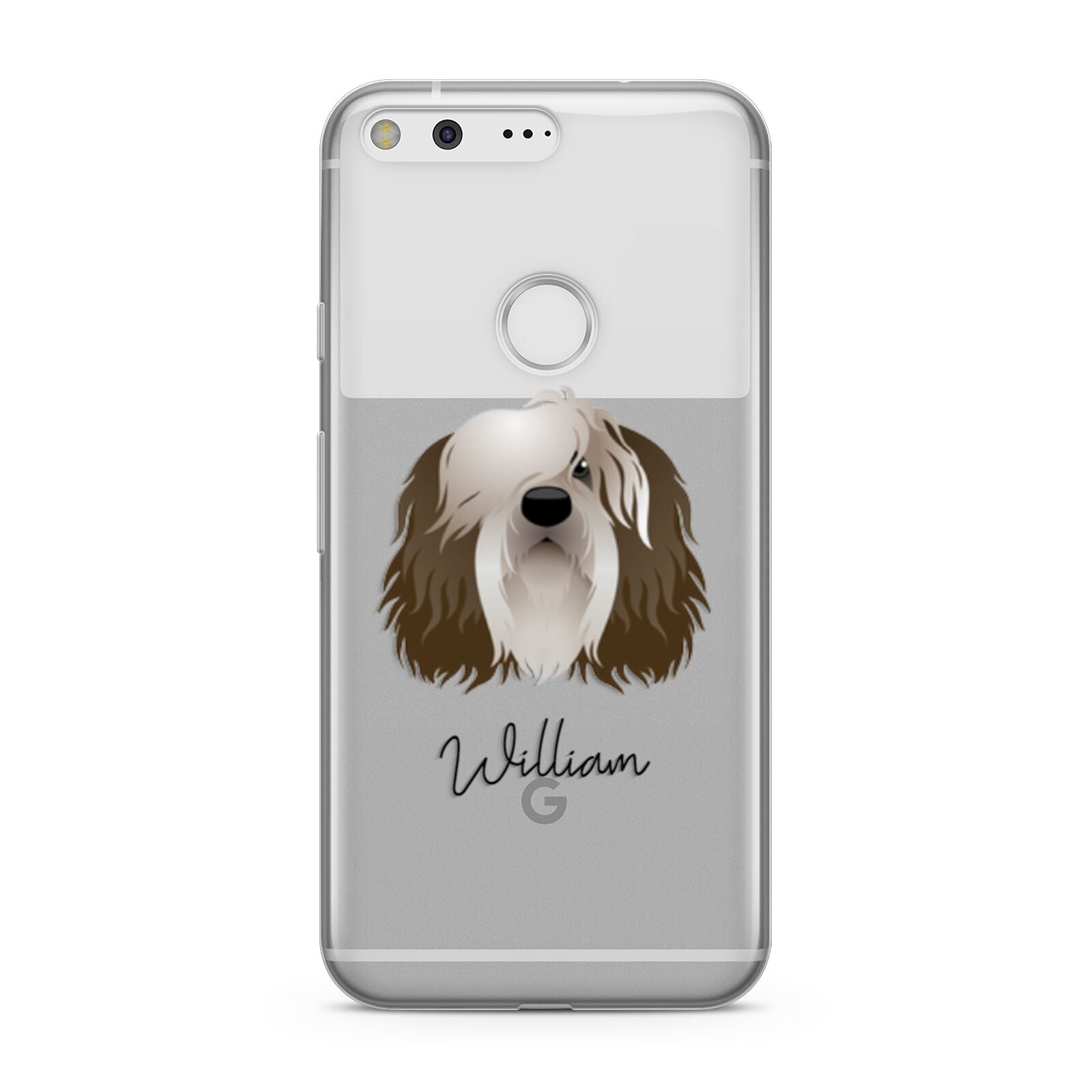 Polish Lowland Sheepdog Personalised Google Pixel Case