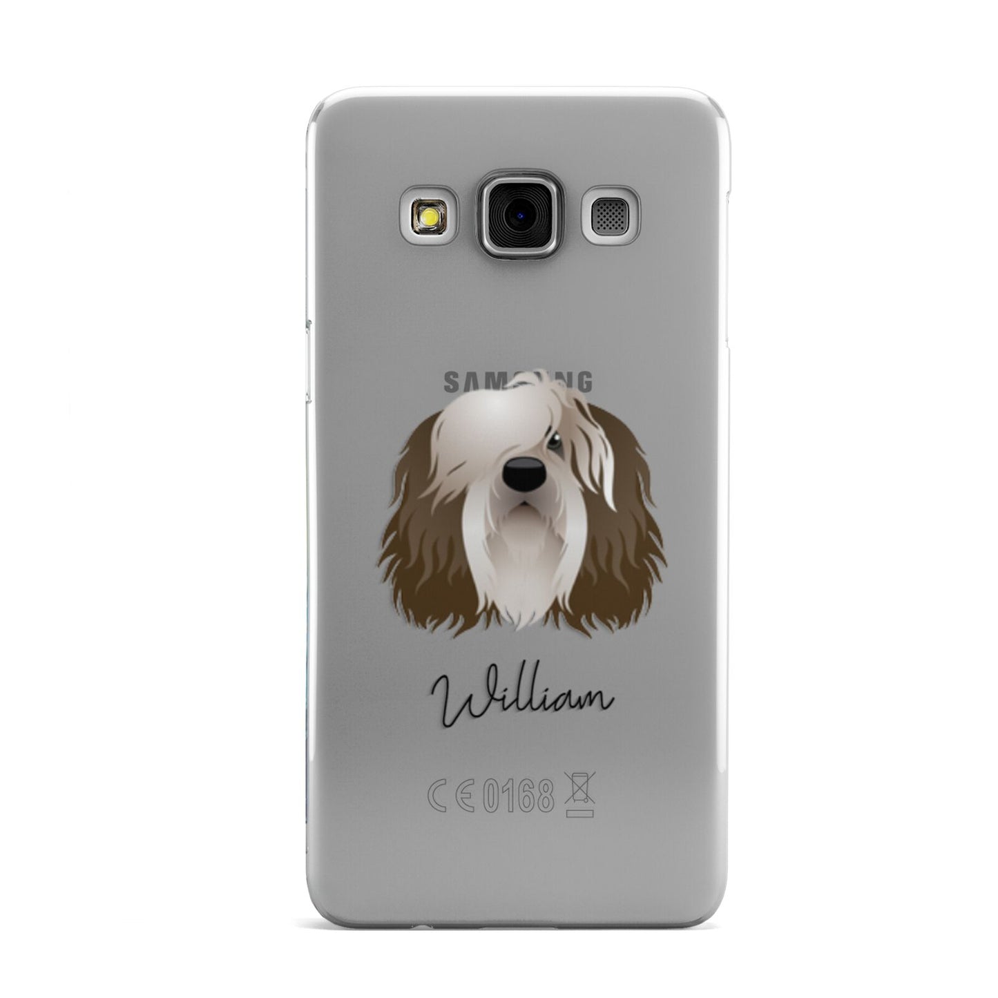 Polish Lowland Sheepdog Personalised Samsung Galaxy A3 Case