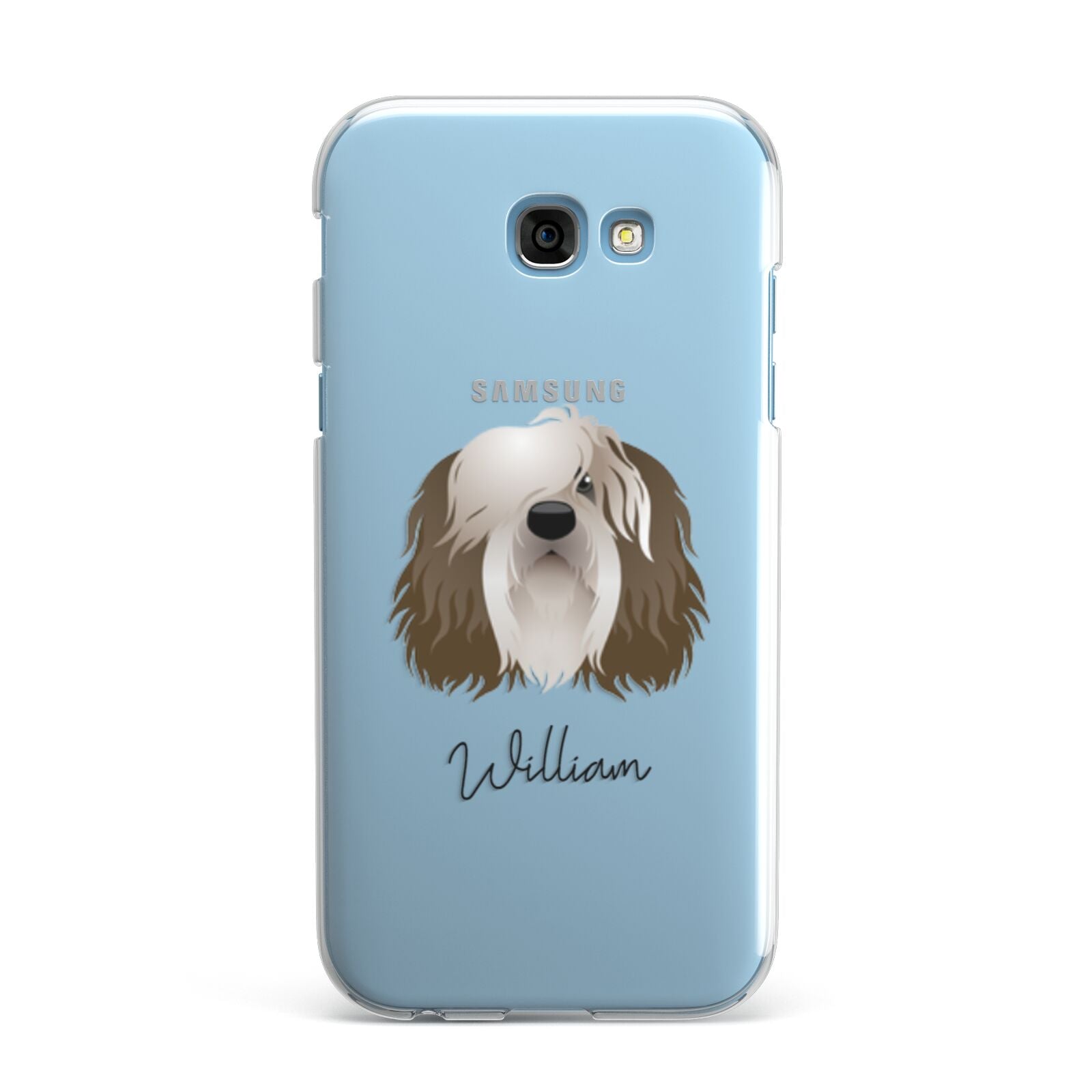 Polish Lowland Sheepdog Personalised Samsung Galaxy A7 2017 Case