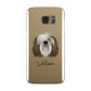 Polish Lowland Sheepdog Personalised Samsung Galaxy Case