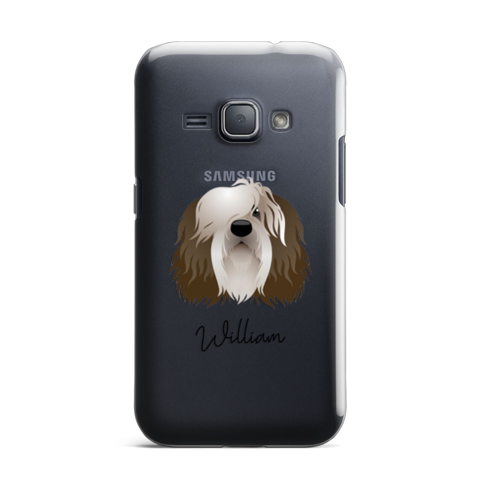 Polish Lowland Sheepdog Personalised Samsung Galaxy J1 2016 Case