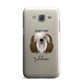 Polish Lowland Sheepdog Personalised Samsung Galaxy J7 Case