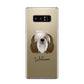 Polish Lowland Sheepdog Personalised Samsung Galaxy Note 8 Case