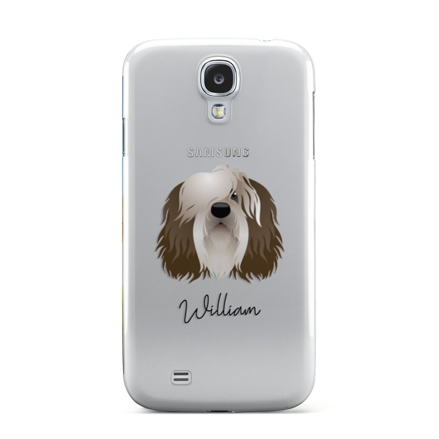 Polish Lowland Sheepdog Personalised Samsung Galaxy S4 Case