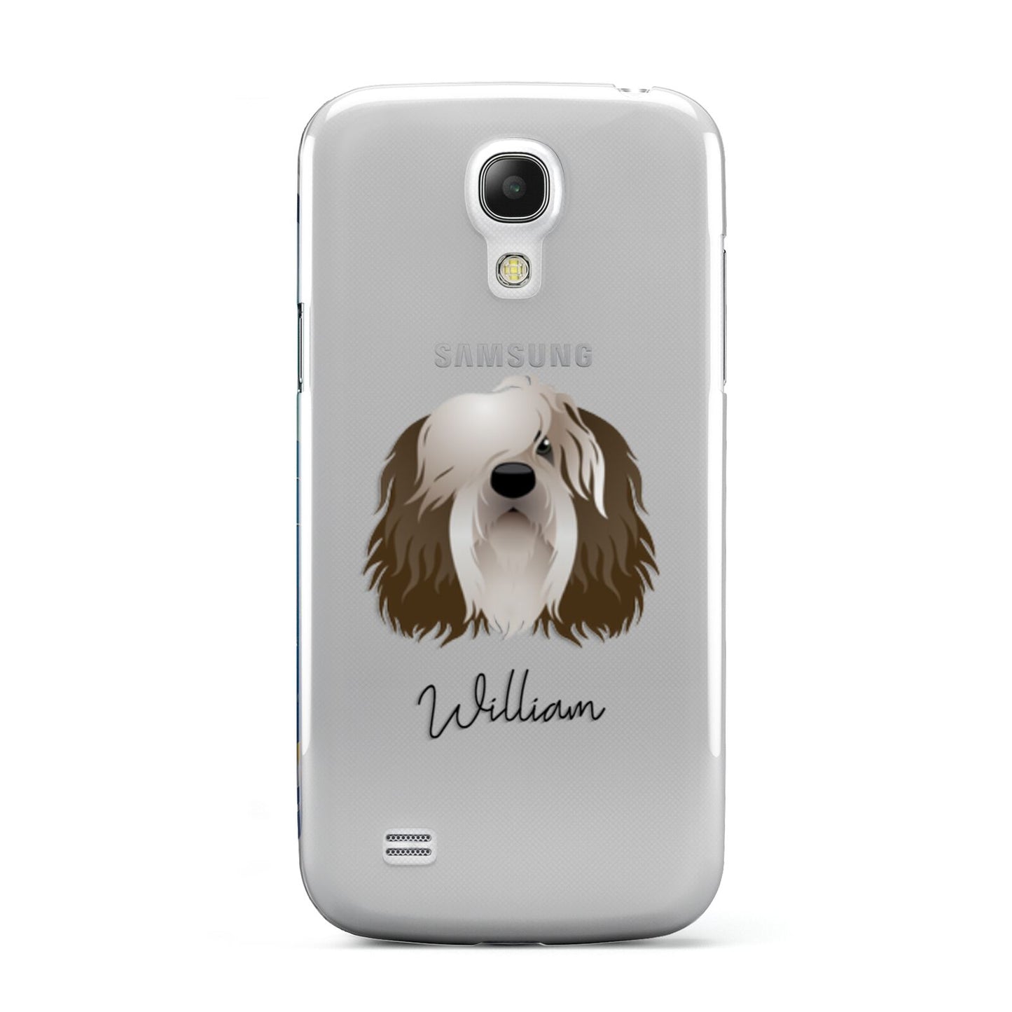 Polish Lowland Sheepdog Personalised Samsung Galaxy S4 Mini Case