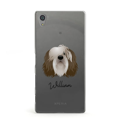 Polish Lowland Sheepdog Personalised Sony Xperia Case