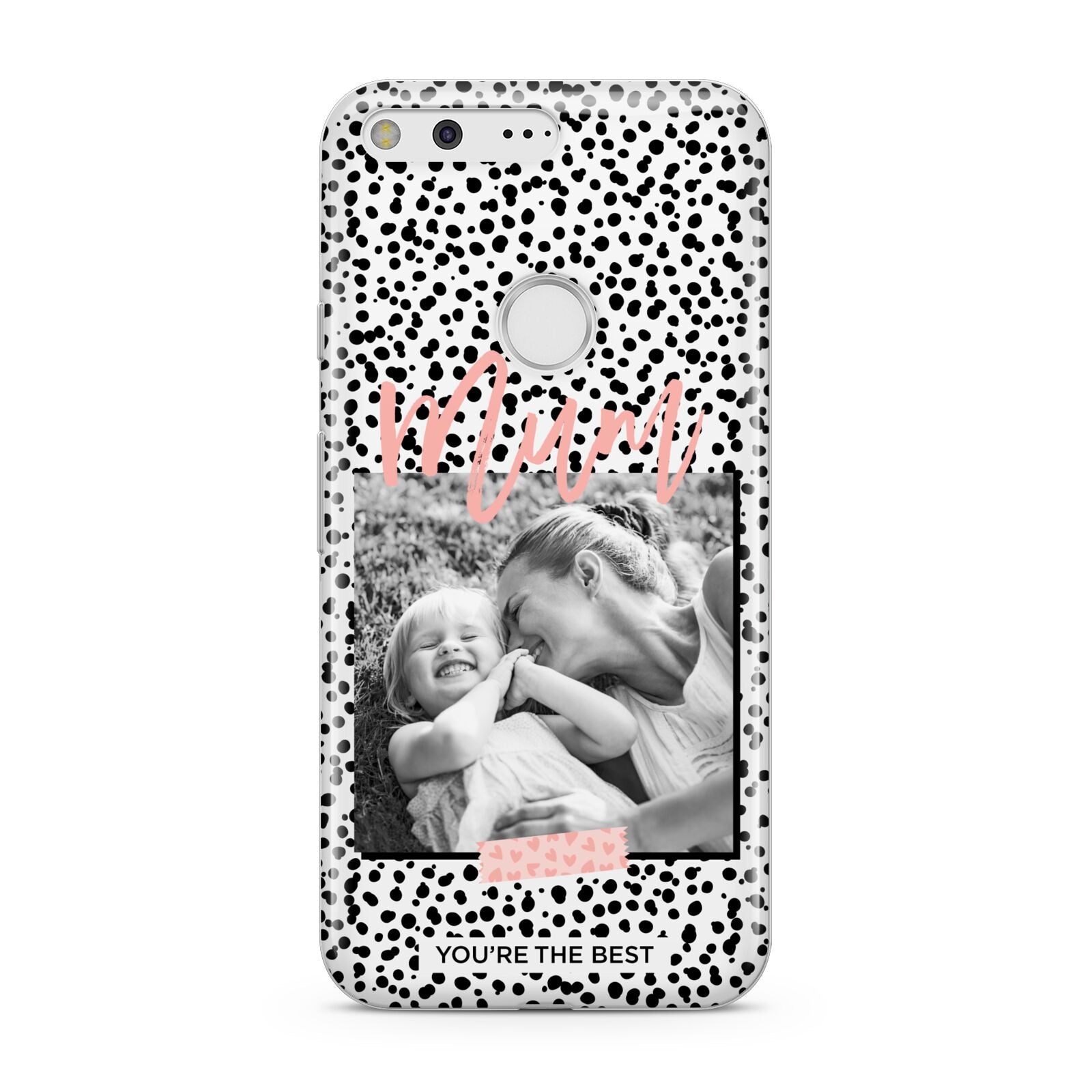 Polka Dot Mum Google Pixel Case