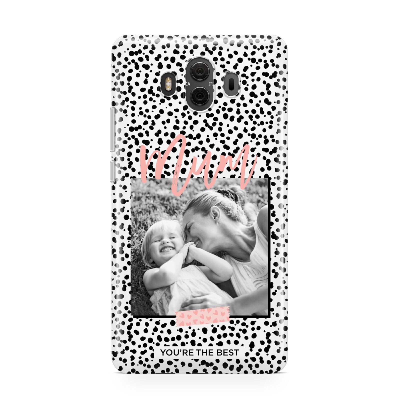 Polka Dot Mum Huawei Mate 10 Protective Phone Case