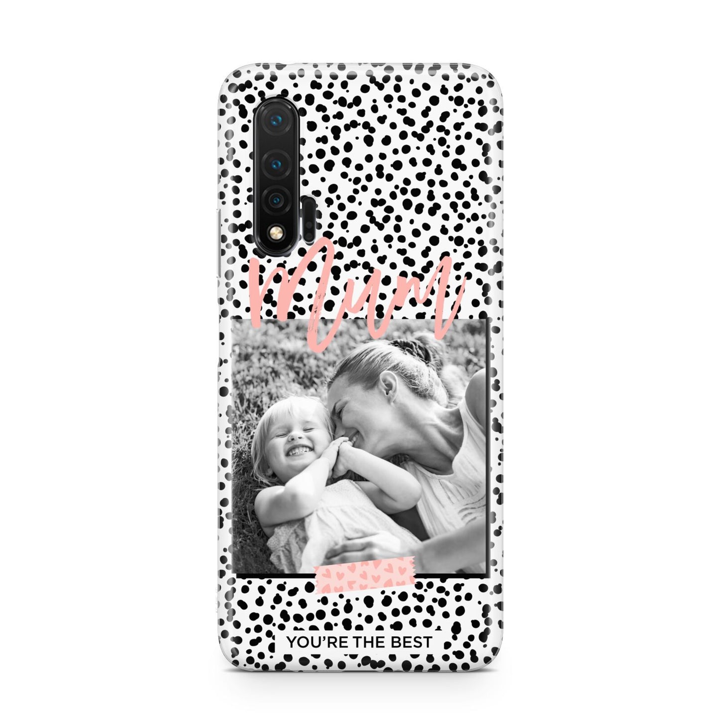 Polka Dot Mum Huawei Nova 6 Phone Case