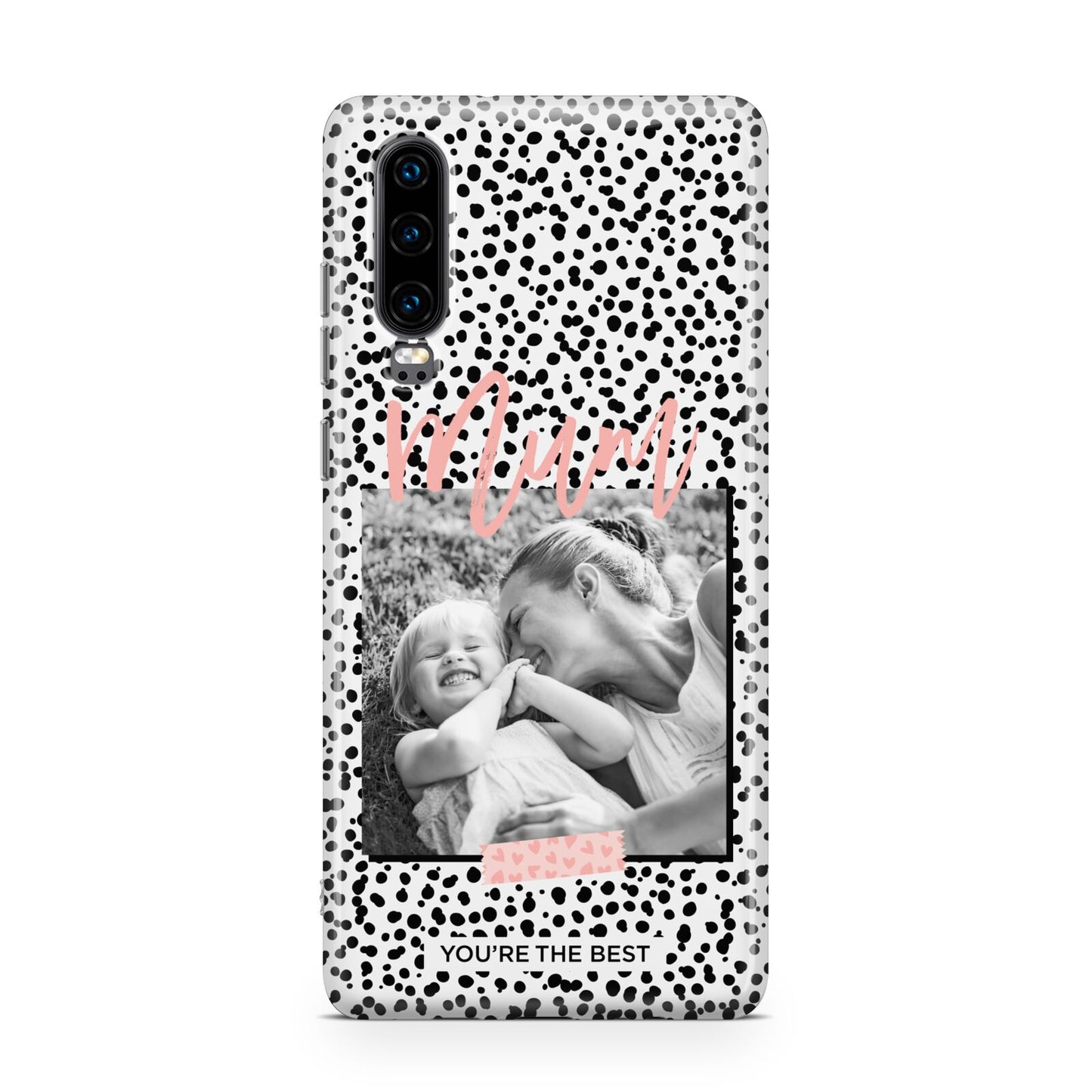 Polka Dot Mum Huawei P30 Phone Case