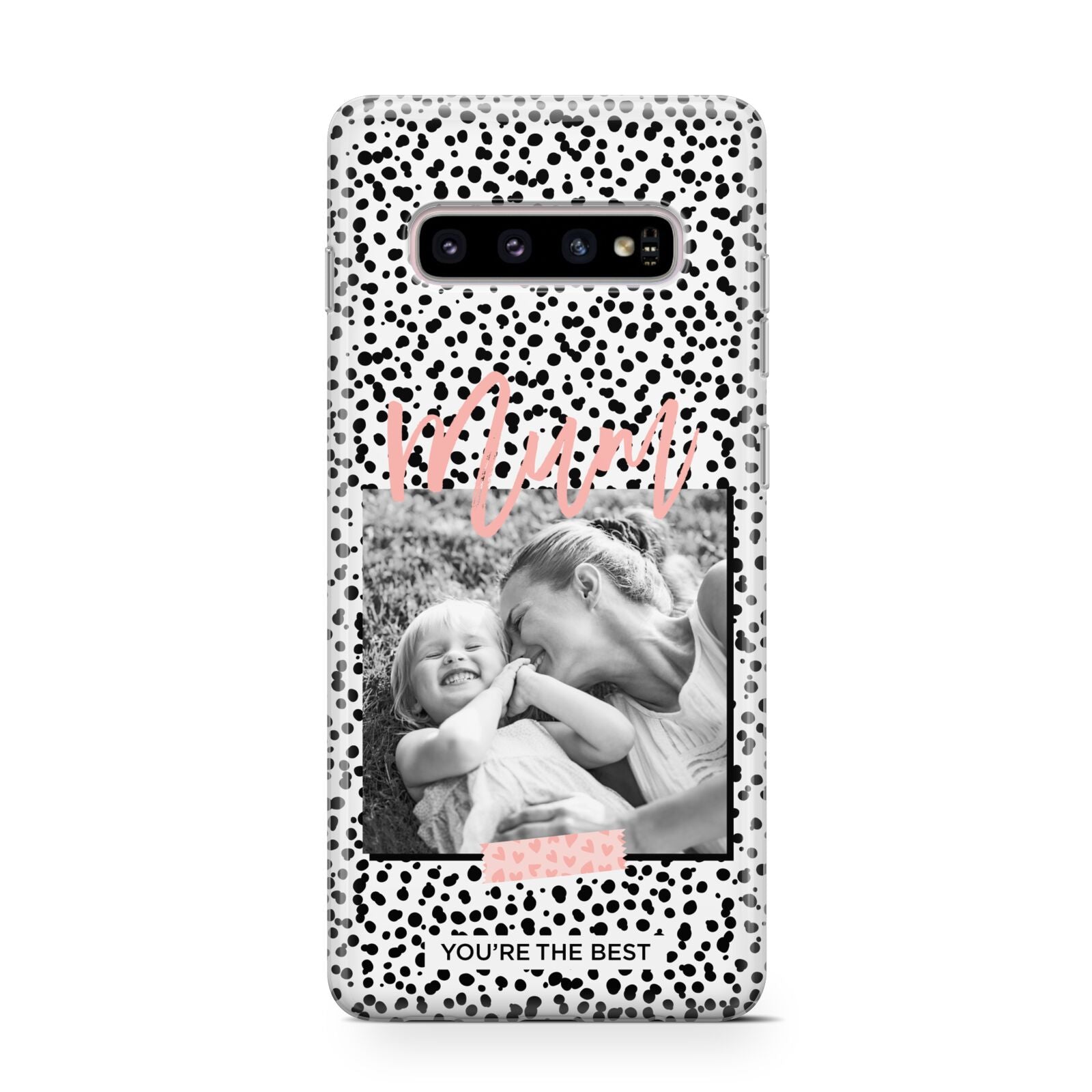 Polka Dot Mum Protective Samsung Galaxy Case