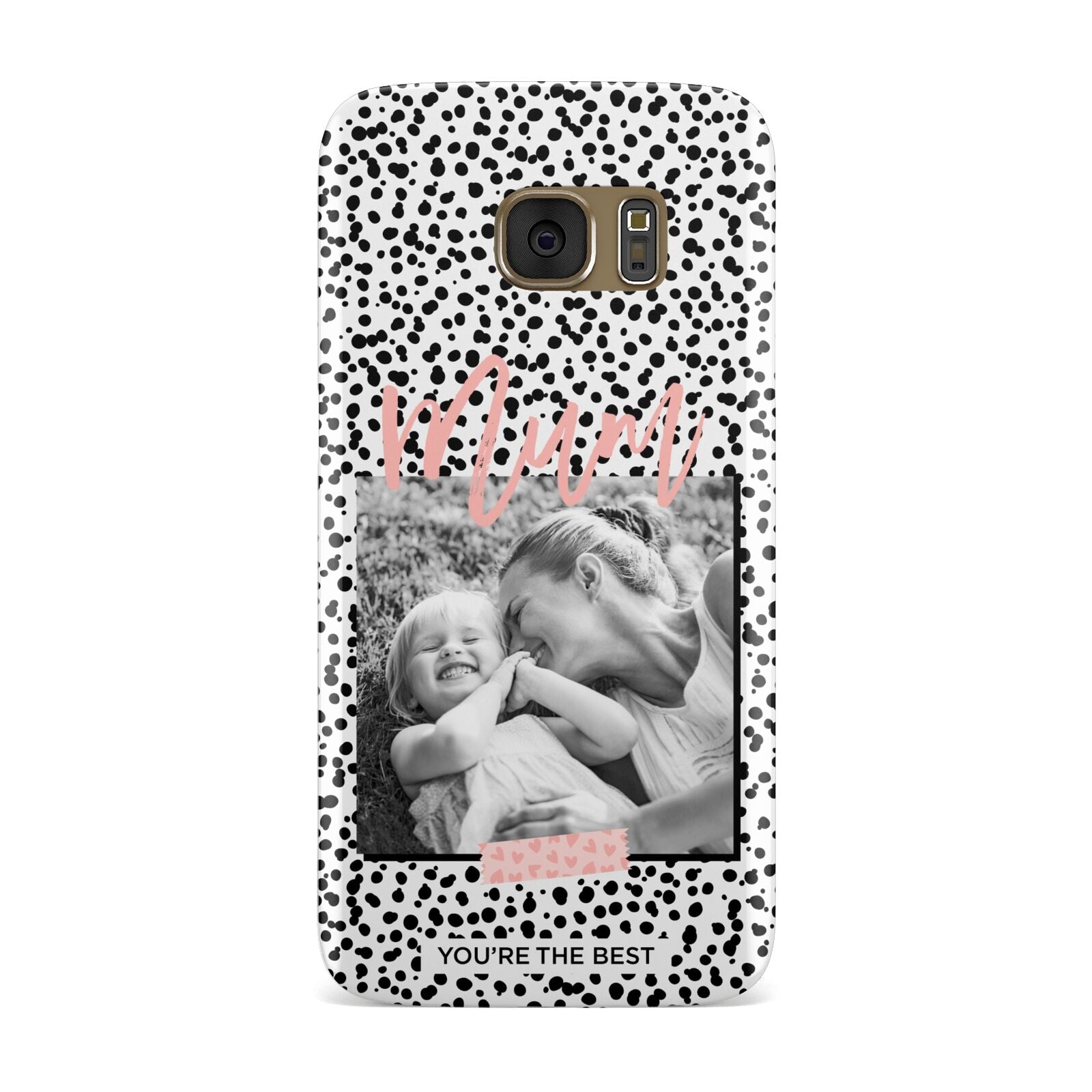 Polka Dot Mum Samsung Galaxy Case