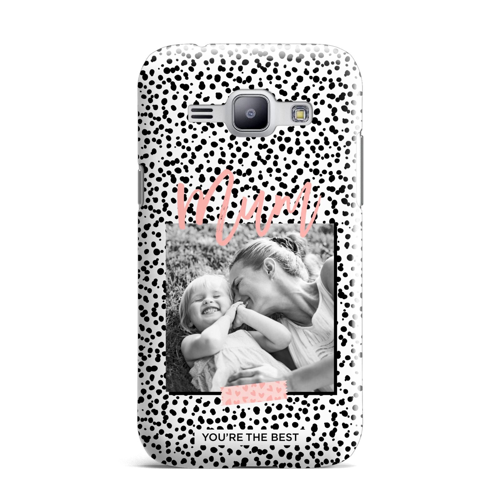 Polka Dot Mum Samsung Galaxy J1 2015 Case