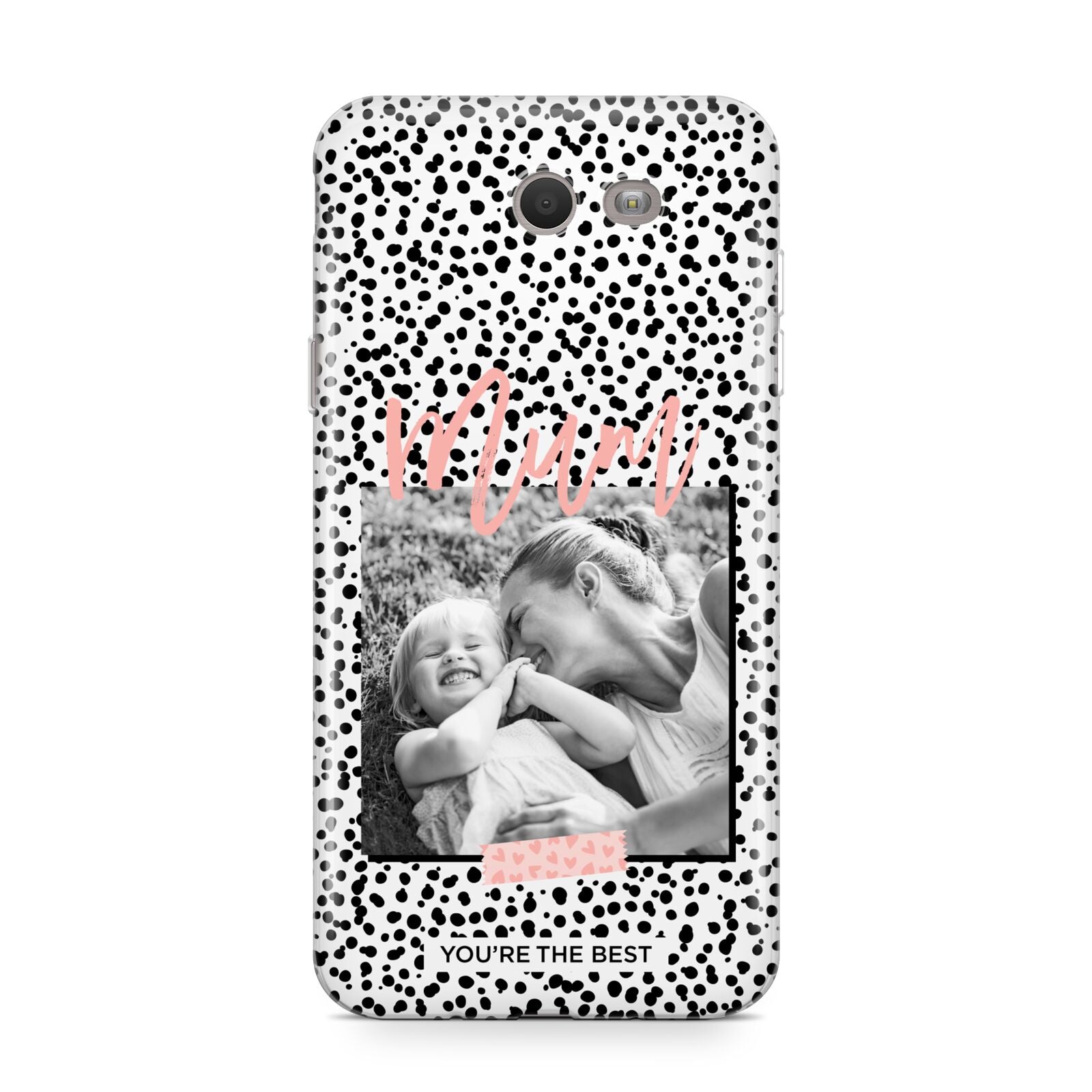 Polka Dot Mum Samsung Galaxy J7 2017 Case