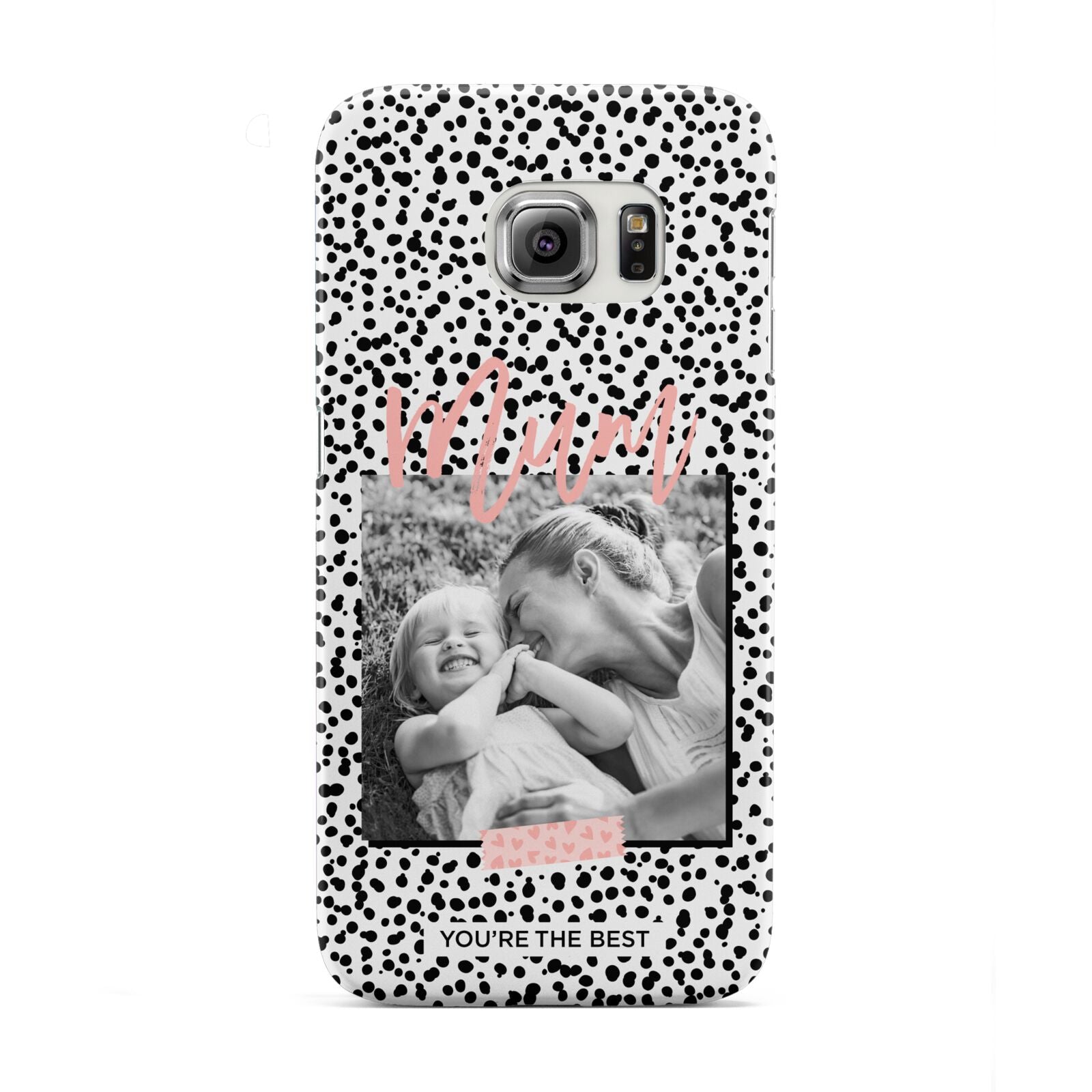 Polka Dot Mum Samsung Galaxy S6 Edge Case