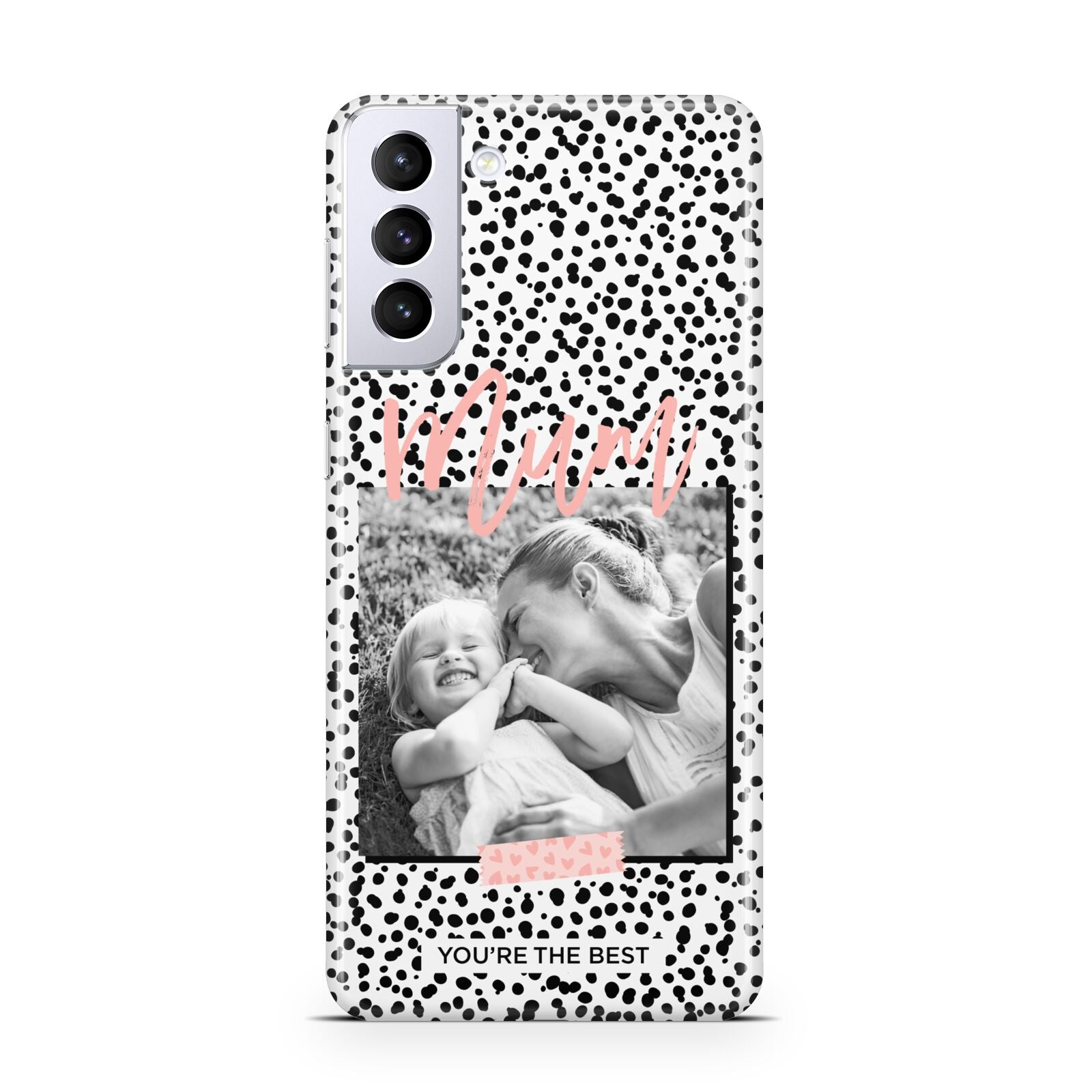 Polka Dot Mum Samsung S21 Plus Case