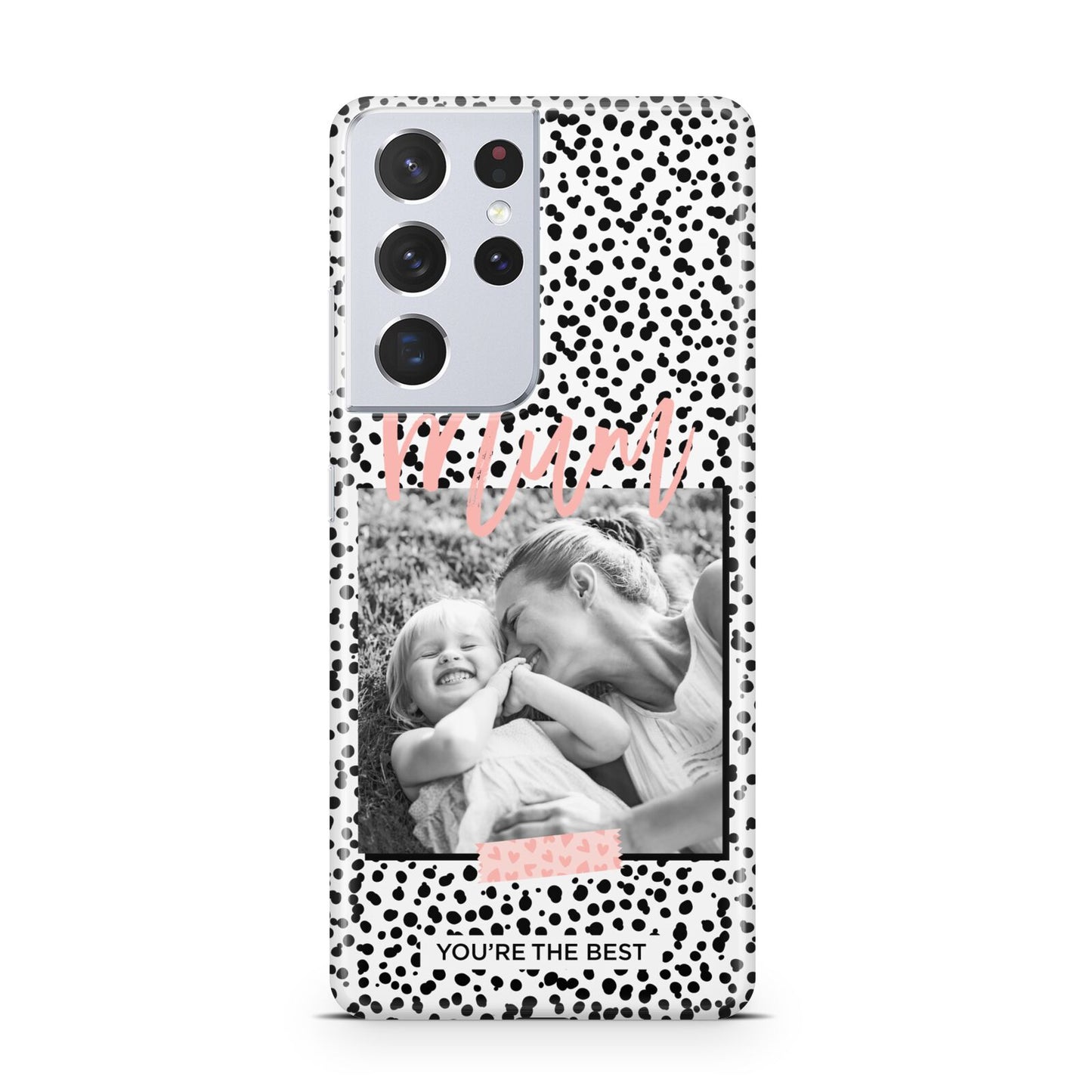Polka Dot Mum Samsung S21 Ultra Case
