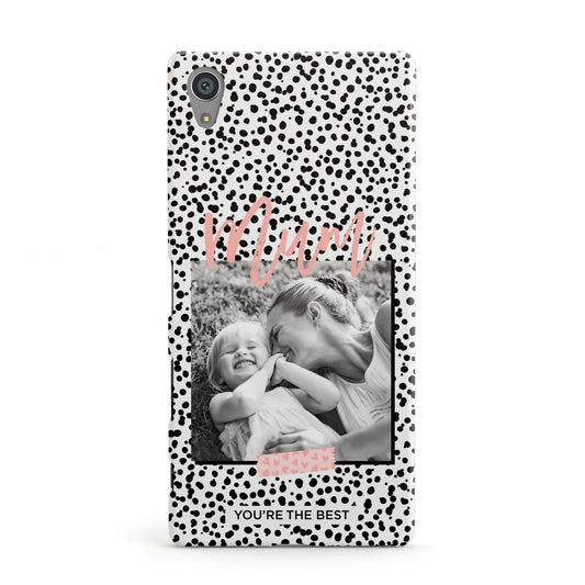 Polka Dot Mum Sony Xperia Case