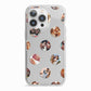 Polka Dot Photo Montage Upload iPhone 13 Pro TPU Impact Case with White Edges