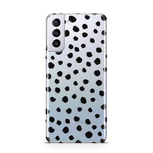 Polka Dot Samsung S21 Plus Phone Case