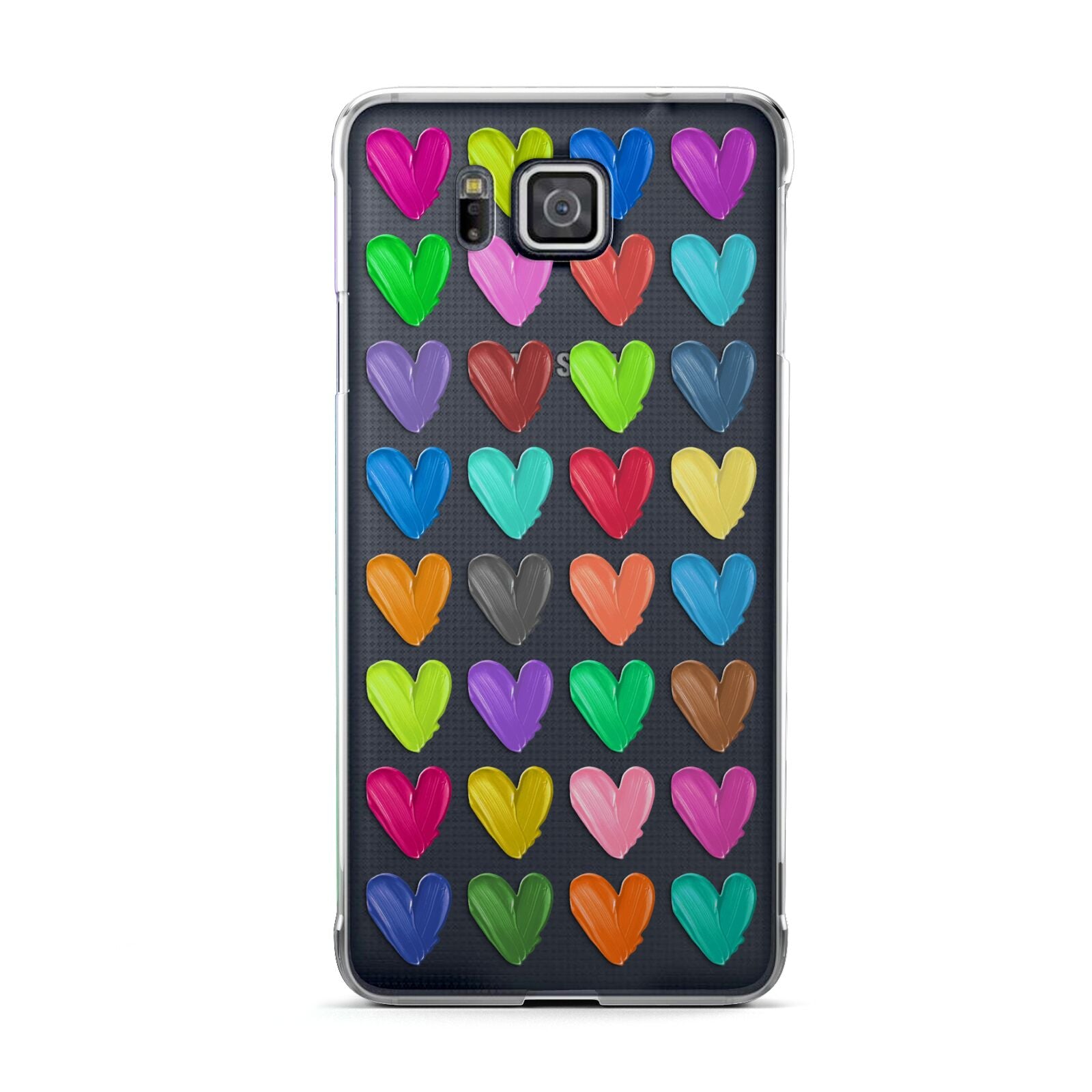 Polka Heart Samsung Galaxy Alpha Case