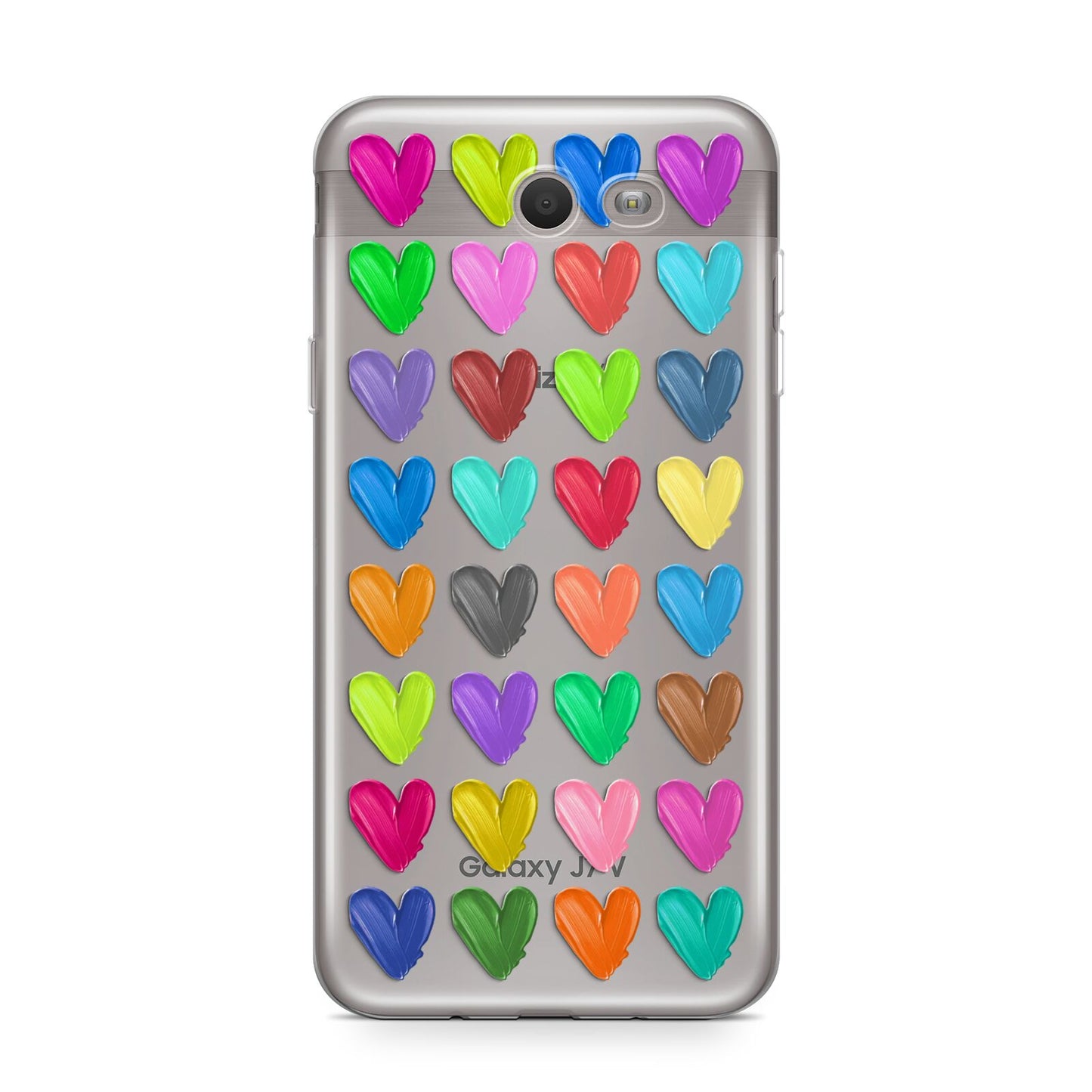 Polka Heart Samsung Galaxy J7 2017 Case