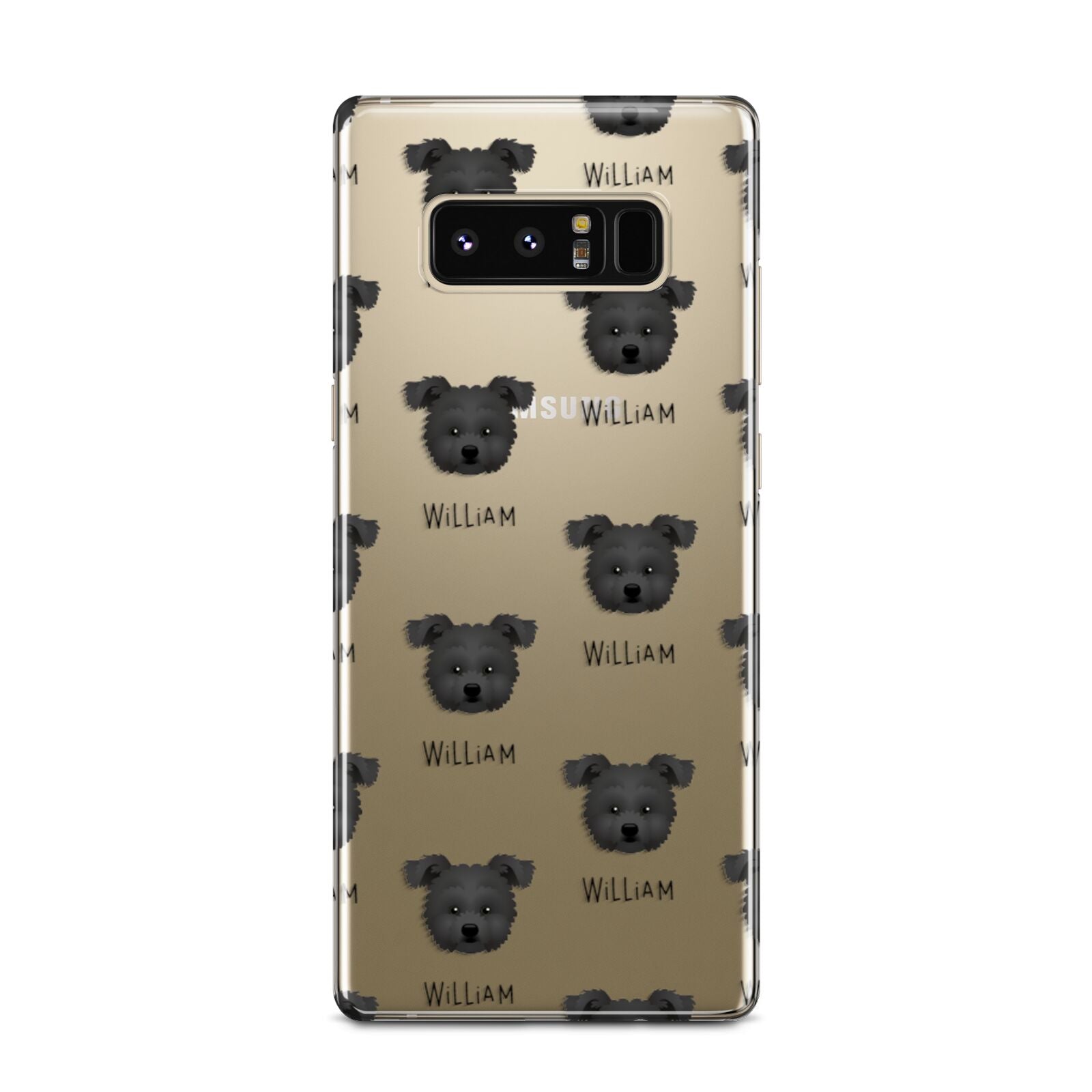 Pomapoo Icon with Name Samsung Galaxy Note 8 Case