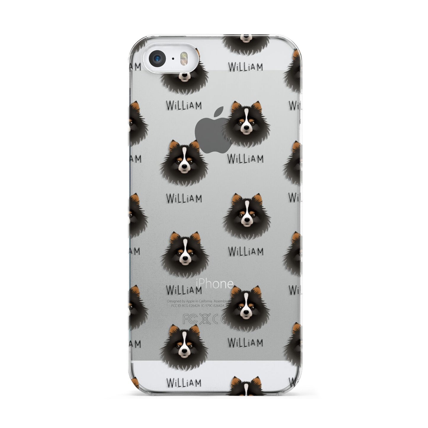 Pomchi Icon with Name Apple iPhone 5 Case