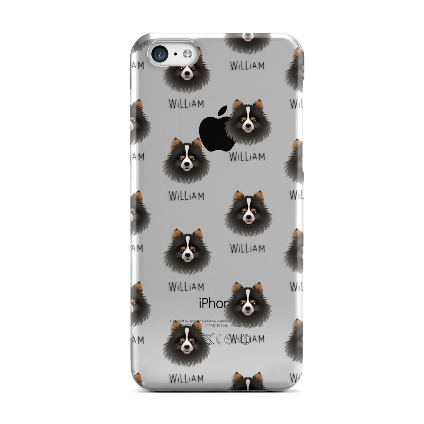 Pomchi Icon with Name Apple iPhone 5c Case