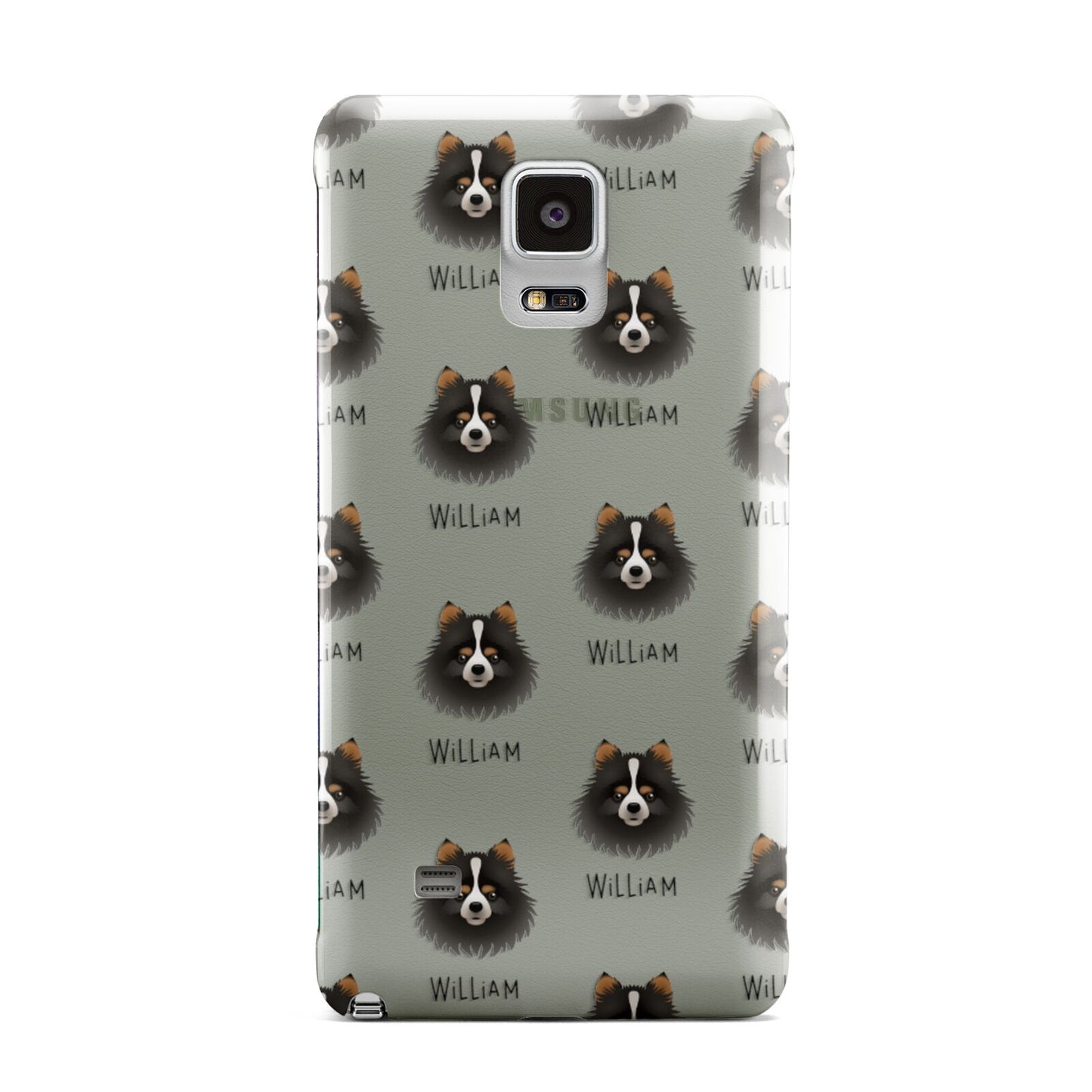 Pomchi Icon with Name Samsung Galaxy Note 4 Case